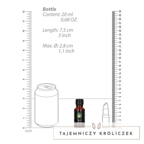 PharmQuests CBD Intimate Oil 20ml - naturalny olejek konopny do pielęgnacji Pharmquests by Shots