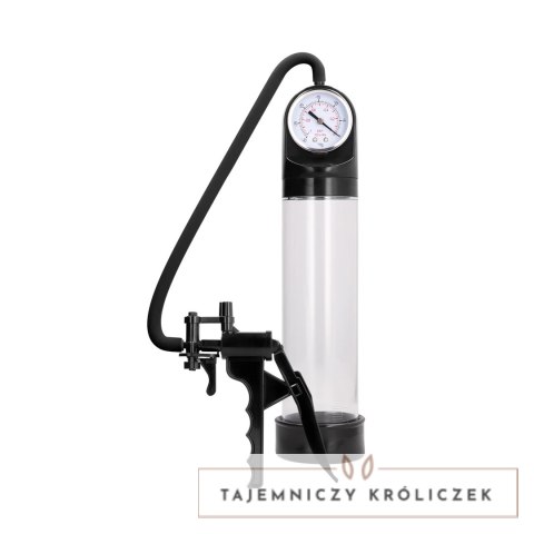 Pumped by Shots Elite - zaawansowany system prożniowy z manometrem, czarny Pumped by Shots