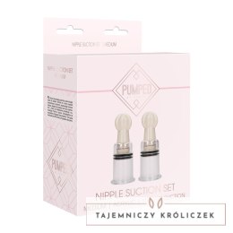 Pumped by Shots Zestaw przyssawek prożniowych do stymulacji sutkow M Pumped by Shots