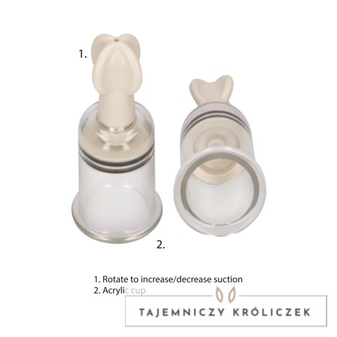 Pumped by Shots Zestaw przyssawek prożniowych do stymulacji sutkow M Pumped by Shots