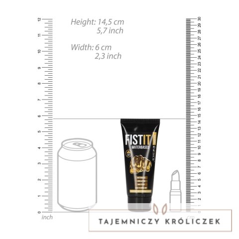 Shots Fist It Lubrykant wodny 100 ml - bezzapachowy, neutralny Fist It by Shots