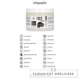 Shots Fist It Lubrykant wodny 500 ml - formuła imitująca naturalne nawilżenie Fist It by Shots