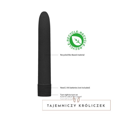 Natural Pleasure Eko Wibrator 18cm biodegradowalny, recyklingowany Natural Pleasure by Shots