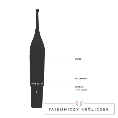 GC by Shots - Precyzyjny stymulator impulsowy, kolor fioletowy, 16 cm GC by Shots