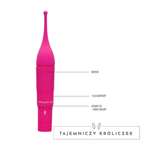 GC by Shots - Precyzyjny stymulator punktowy, czarny, 16 cm GC by Shots