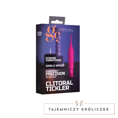 GC by Shots - Precyzyjny stymulator punktowy, czarny, 16 cm GC by Shots