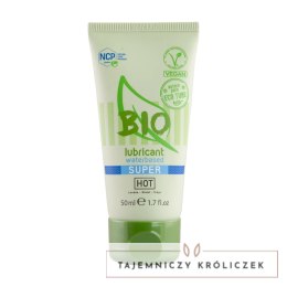 HOT Bio Lubrykant Wodny Super Poślizg 50 ml Eco-Tube Vegan HOT