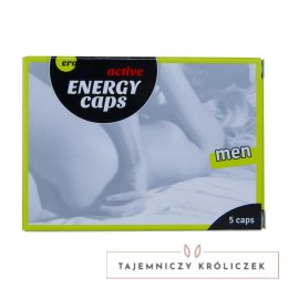 HOT Energy Caps Active Men - kapsułki z guarany i kardamonu 5 szt. HOT