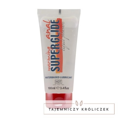HOT Lubrykant wodny rozgrzewający 100 ml - komfortowa formuła analna HOT