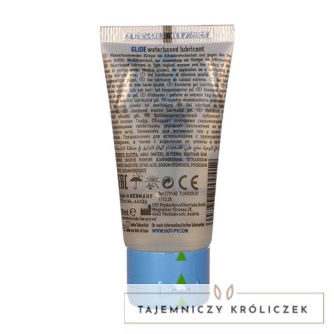 HOT Water Glide - lubrykant na bazie wody, długotrwały poślizg 30 ml HOT