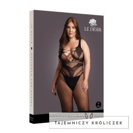 Le Desir Bodystocking Plus Size model z podkreślającymi liniami XL-4XL Le Désir by Shots