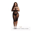 Le Desir Plus Size długa sukienka siateczkowa z kontrastowym wzorem XXL-5XL Le Désir by Shots