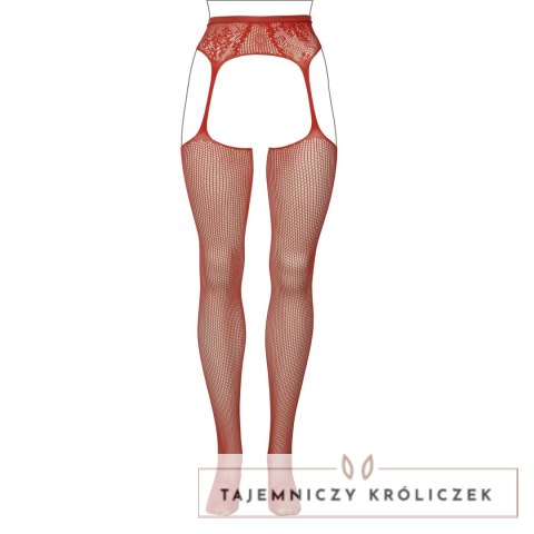 Le Desir Queen Size pończochy siateczkowe z koronką XL-4XL czarne Le Désir by Shots