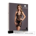 Le Desir Sukienka Halterneck z Gorsetowym Pasmem XS-XL Czarna Le Désir by Shots
