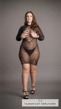Le Desir Sukienka Plus Size z Siateczki Otwartym Dekoltem XXL-5XL Le Désir by Shots