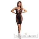 Le Desir Sukienka Siateczkowa z Pasem Maskującym S-XL Czarna Le Désir by Shots