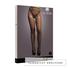 Le Desir rajstopy kabaretka z paskami do pończoch S-XL czarne Le Désir by Shots
