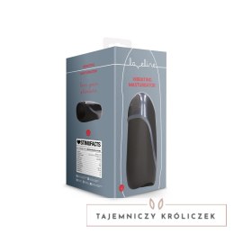 Loveline Licorice Black - Wibrująca maszyna intymna, silikonowa, czarna Loveline by Shots