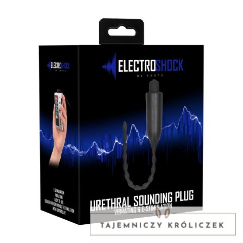 Shots ElectroShock Elektrosonda silikonowa z pilotem 29,5 cm ElectroShock by Shots