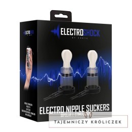 Shots ElectroShock - System stymulujący sutki z pilotem, biały ElectroShock by Shots