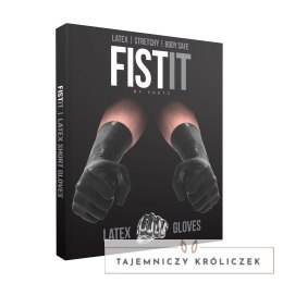 Shots Fist It Rękawiczki Lateksowe Unisex Krotkie UltraCienkie 1 para Fist It by Shots