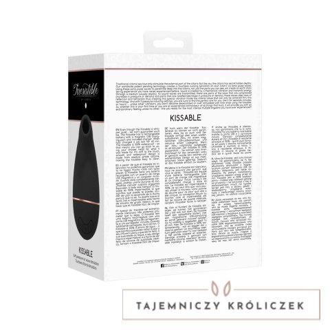 Shots Irresistible Kissable - Wibrator ssący wodoodporny, silikon medyczny Irresistible by Shots