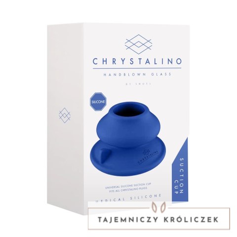 Christalino Shots silikonowa przyssawka uniwersalna do szklanych akcesoriow Chrystalino by Shots