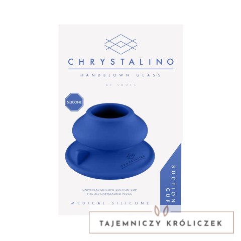 Christalino Shots silikonowa przyssawka uniwersalna do szklanych akcesoriow Chrystalino by Shots