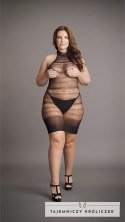 Le Desir Plus Size mini sukienka koronkowa z wysokim dekoltem XXL-5XL Le Desir by Shots