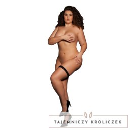 Le Desir Podwiązka Noel Plus Size koronkowa z ozdobną kokardką Le Désir by Shots