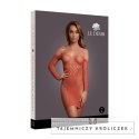Le Desir sukienka mini z długim rękawem i siateczką S-XL czarna Le Désir by Shots