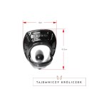 Perfect Fit Armour Tug Lock Small - pierścień z systemem analnym, czarny PerfectFitBrand