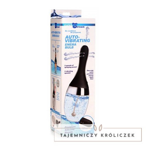 XR Brands Cleanstream Automatyczna gruszka higieniczna z wibracją XR Brands