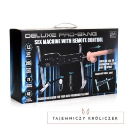 XR Brands Master Series zdalnie sterowana maszyna intymna, adapter Vac-U-Lock XR Brands