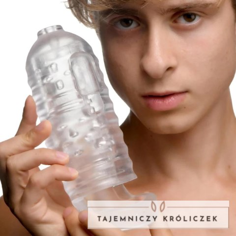 XR Brands Milker TPE System intymny z miejscem na jądra, elastyczny XR Brands