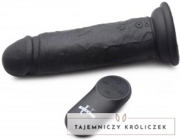 XR Brands Proste Wibrujące Zdalnie Sterowane Dildo IPX7 USB 21,6cm XR Brands