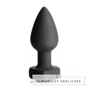 XR Brands Red Heart Gem mini silikonowy korek analny z pilotem LED XR Brands