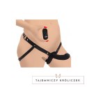 XR Brands Strap-On System z Podwojnymi Modułami i Pilotem Bezprzewodowym XR Brands