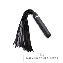 XR Brands Vibra Lasher silikonowy model intymny z uchwytem i biczem XR Brands