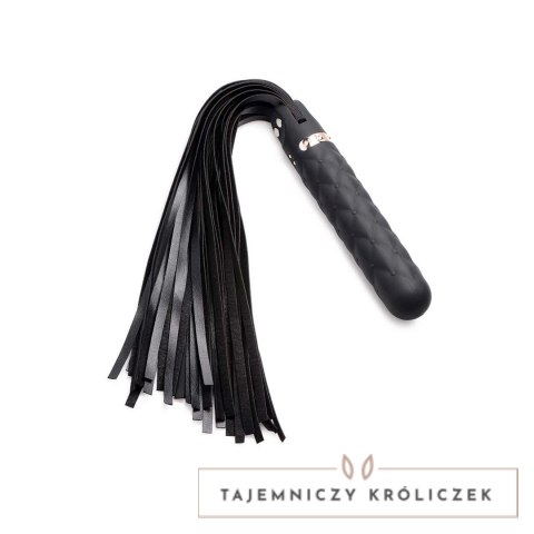 XR Brands Vibra Lasher silikonowy model intymny z uchwytem i biczem XR Brands
