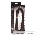 XR Brands Vibra Lasher silikonowy model intymny z uchwytem i biczem XR Brands