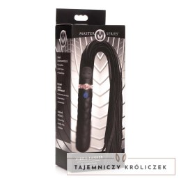 XR Brands Vibra Lasher silikonowy model intymny z uchwytem i biczem XR Brands