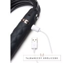 XR Brands Vibra Lasher silikonowy model intymny z uchwytem i biczem XR Brands