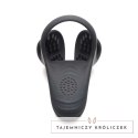 XR Brands silikonowy pierścień z pilotem, 10 trybow, czarny XR Brands