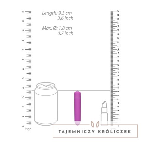Shots Be Good Tonight Mini wibrujący pocisk 9,3 cm, rożne kolory Be Good Tonight by Shots