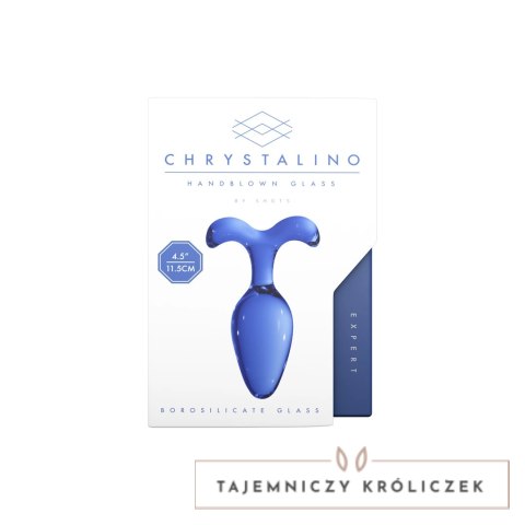 Shots Christalino Expert szklany korek analny borokrzemianowy Chrystalino by Shots