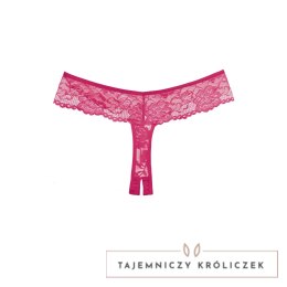Allure Chiqui Love stringi damskie z koronką bez części dolnej czarne Allure