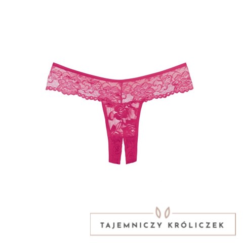 Allure Chiqui Love stringi damskie z koronką bez części dolnej czarne Allure