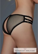 Obsessive Tease Me Allure eleganckie majtki z regulacją, czarne Allure