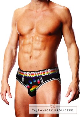 Prowler Figi Męskie z Otwartym Tyłem PAW XXL Czarny Progress Pride Prowler